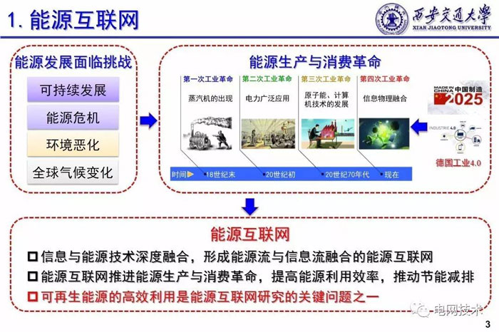西安交通大學(xué)別朝紅：基于能源互聯(lián)網(wǎng)的可再生能源高效利用