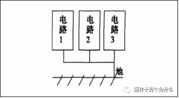 直流電源串聯(lián)單點接地