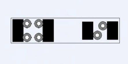 充電機(jī)PCB布局時(shí)去耦電容擺放圖