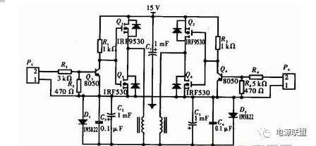 AC\DC轉(zhuǎn)換充電機充電電路
