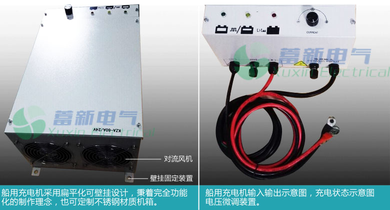 壁掛式船用充電器細(xì)節(jié)圖